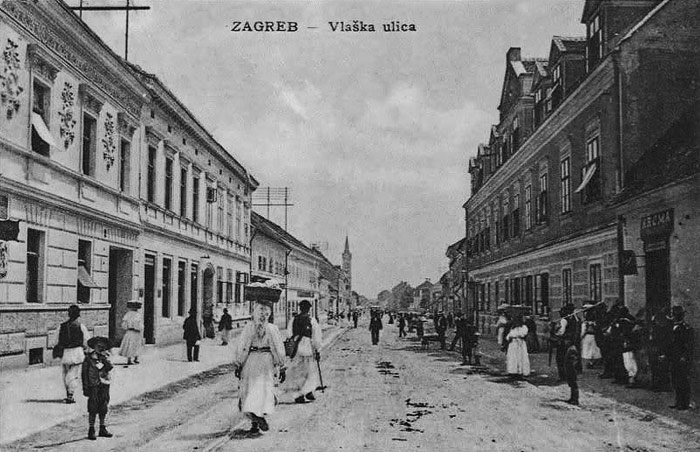 Vlaška ulica 1907. godine